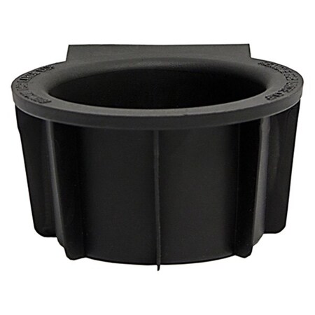 In Pro Car Wear 0.31 lbs Center Console Cupholder Insert - Black CH-FD01